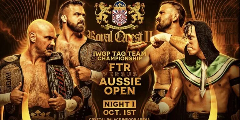 FTR Defends IWGP Tag Team Titles at NJPW Royal Quest II