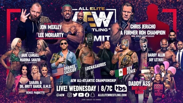 AEW Dynamite card for November 2