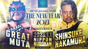 Shinsuke Nakamura vs The Great Muta graphic