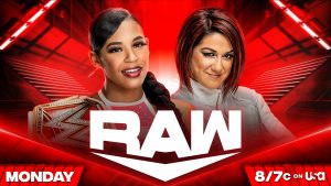 WWE Raw Card - Bayley vs Bianca Belair graphic