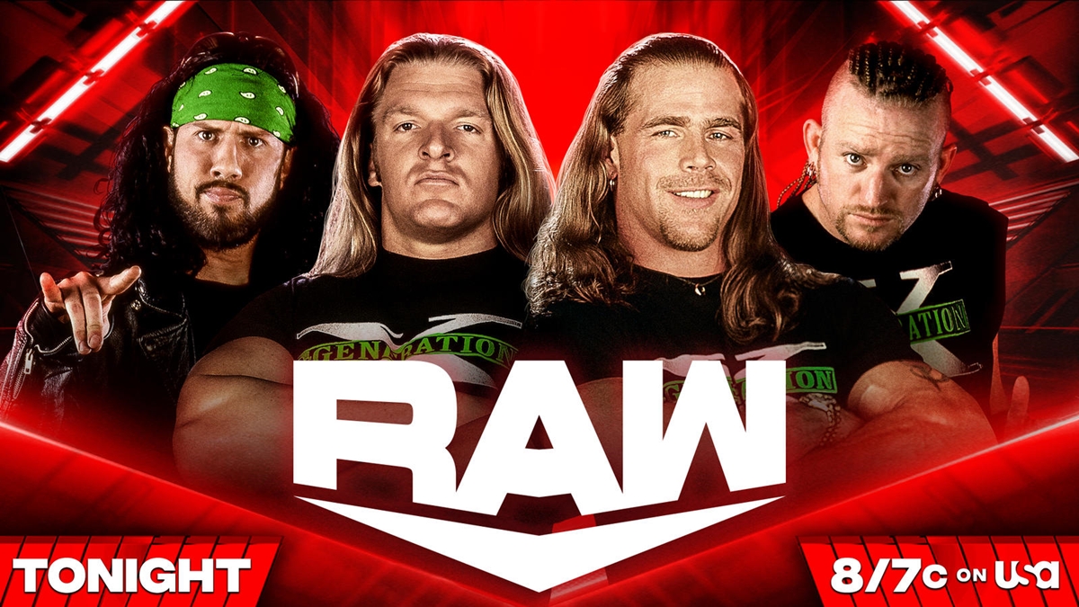 WWE Raw Card - DX graphic