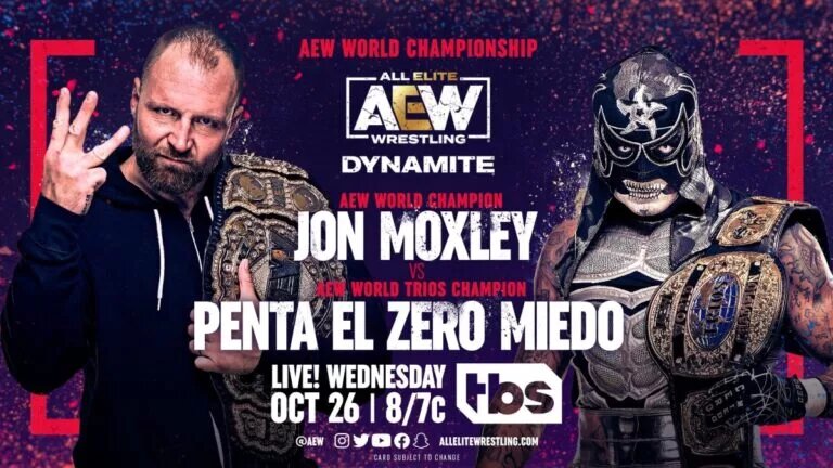 AEW World Title Match - Jon Moxley vs Penta El Zero Miedo