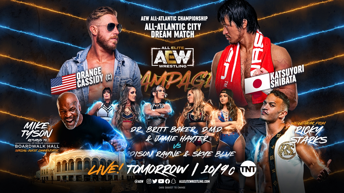AEW Rampage Card graphic