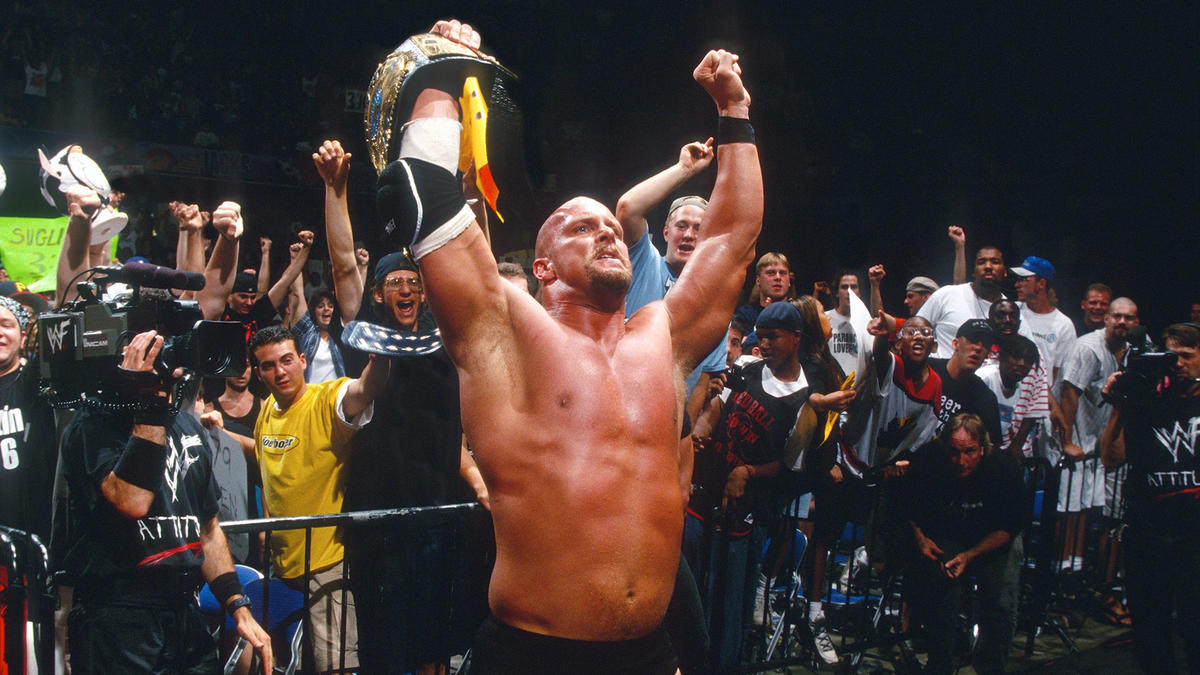 Longest WWE Title reigns - Stone Cold Wins WWF Championship