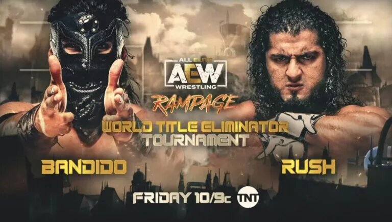 November 11 Rampage Card - Bandido vs RUSH graphic
