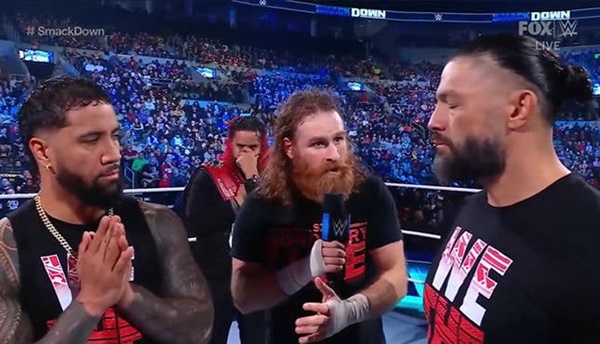 Sami Zayn says "Ucey"