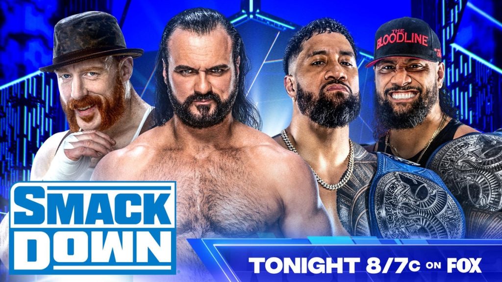 WWE SmackDown Tonight (11/25/22) Friday Night SmackDown Card