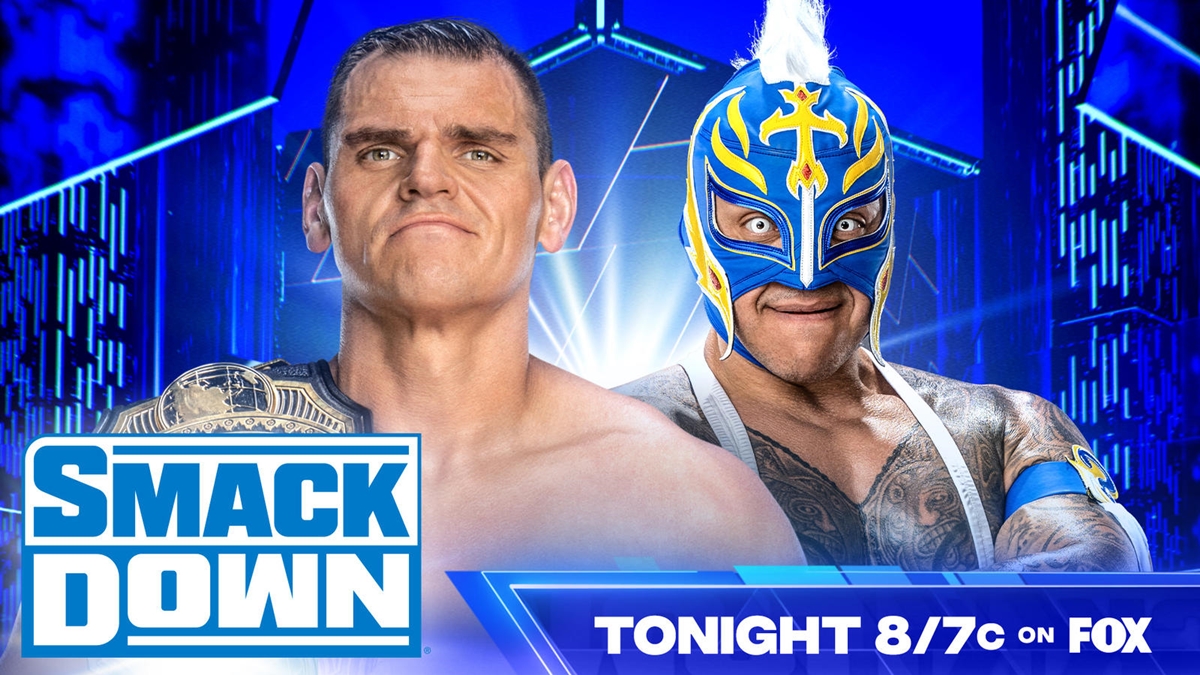 WWE SmackDown Spoilers - Gunther vs Mysterio graphic