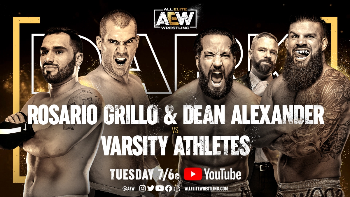 Time to show the world how Grimm their Future is #aew #dark