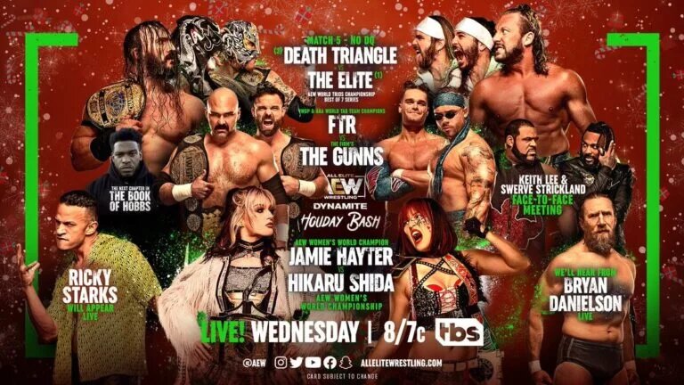 AEW Dynamite card graphic