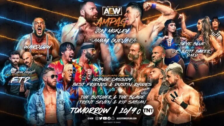 AEW Rampage card graphic
