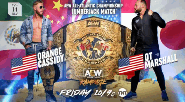 AEW Rampage Spoilers - Orange vs Marshall graphic