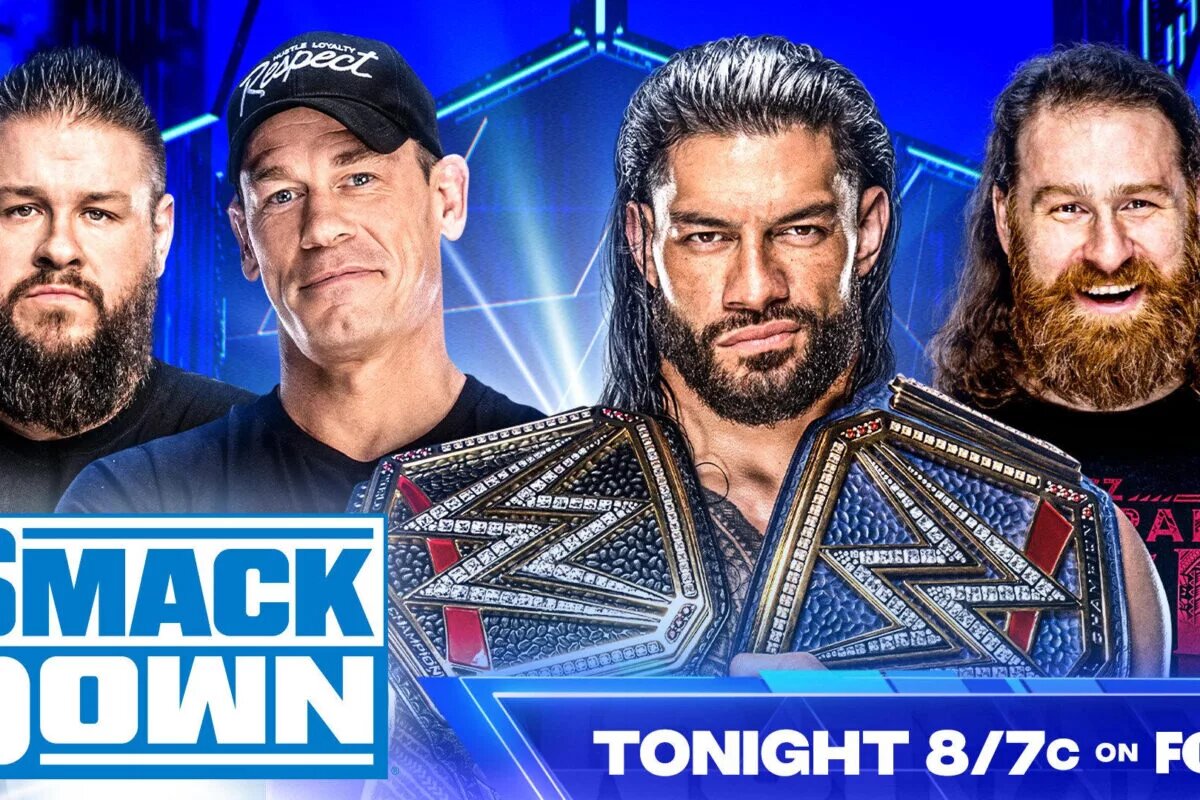 SmackDown ratings rise as Kevin Owens and John Cena wrestle Roman Reigns and Sami Zayn | WWE SmackDown Tonight