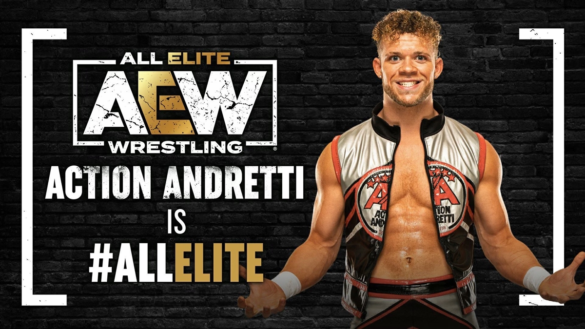 Who is Action Andretti? All Elite graphic