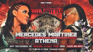 Athena Wins ROH Women's Championship