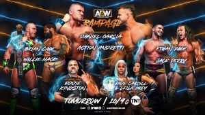 AEW Rampage spoilers - full rampage card graphic