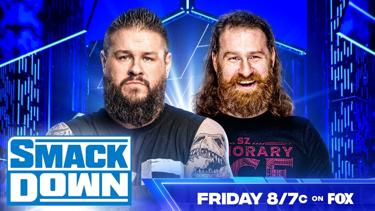 WWE SmackDown Tonight - Kevin Owens vs Sami Zayn graphic