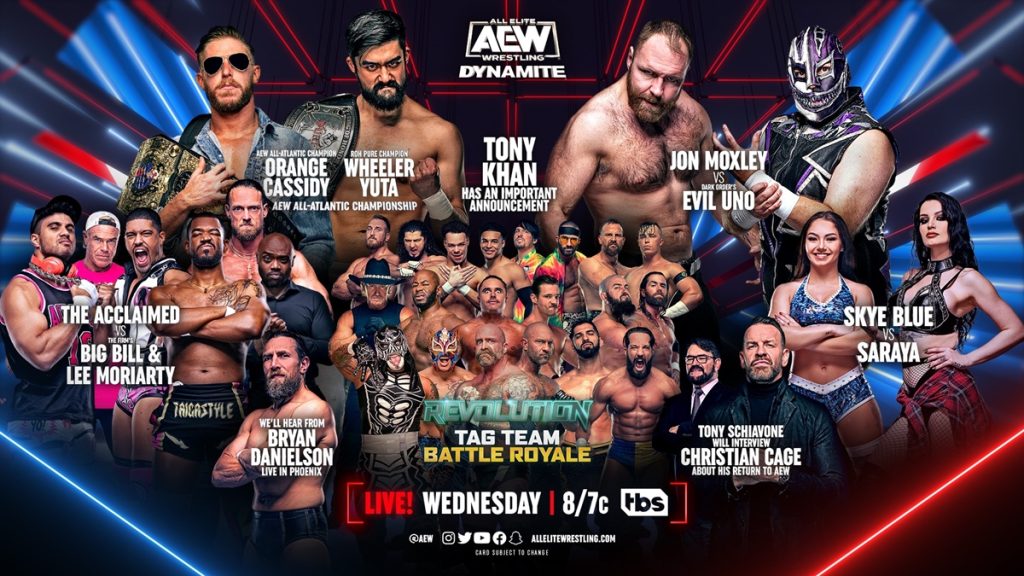 AEW Dynamite Card Tonight (2/22/23) Full Preview & Lineup