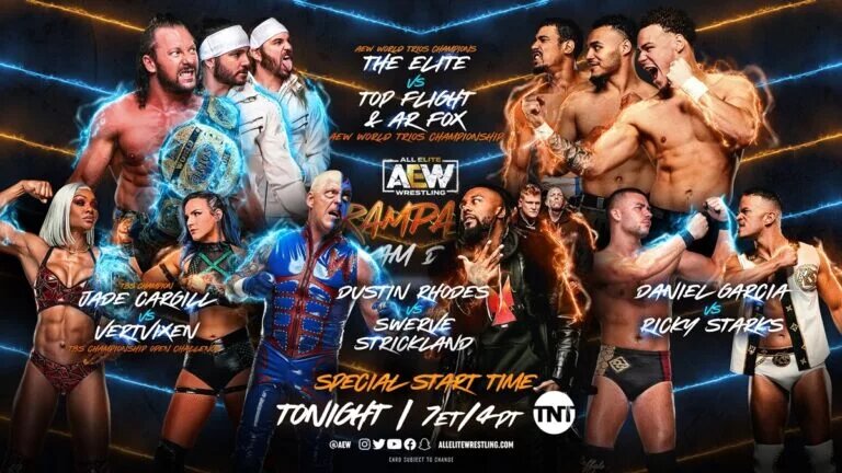 AEW Rampage Card Tonight