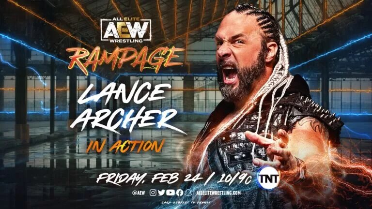 AEW Rampage card - Lance Archer graphic