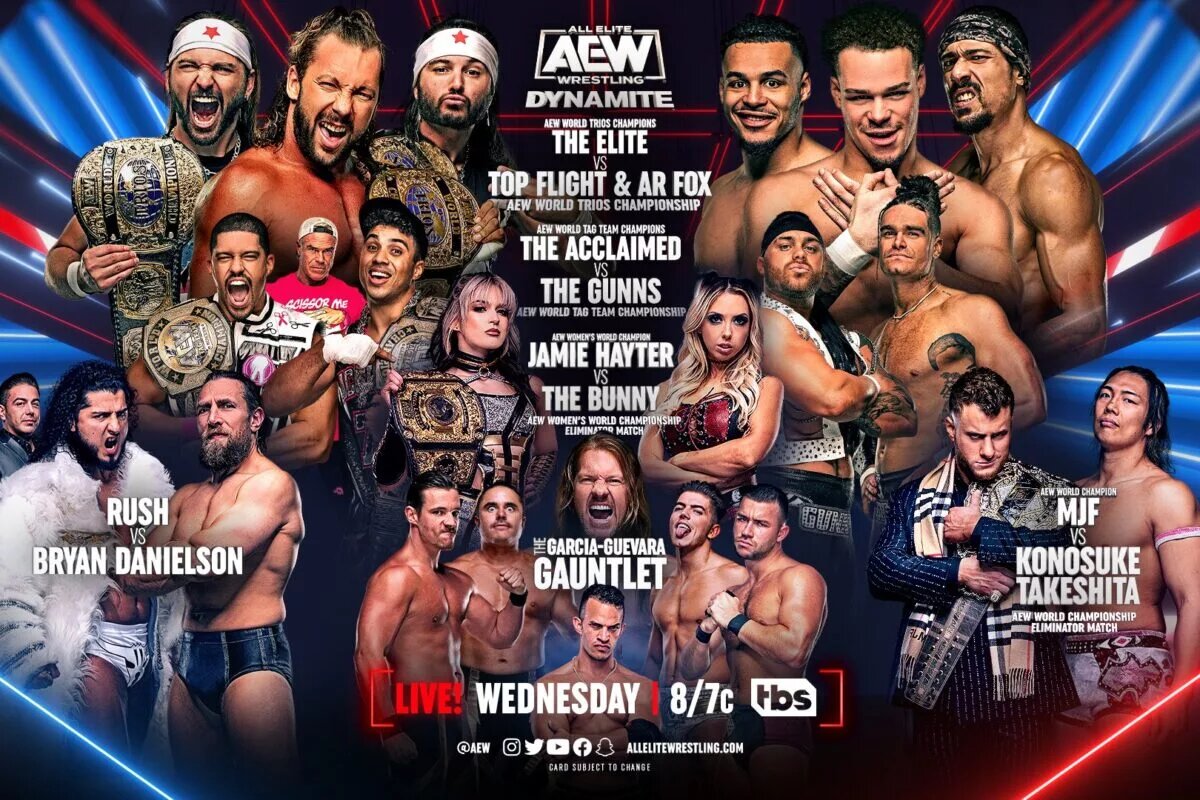 AEW Dynamite Card