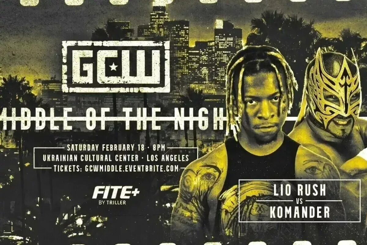 Lio Rush vs Kommander