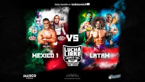 Lucha Libre World Cup - Team Mexico 1 vs Team Latin America graphic