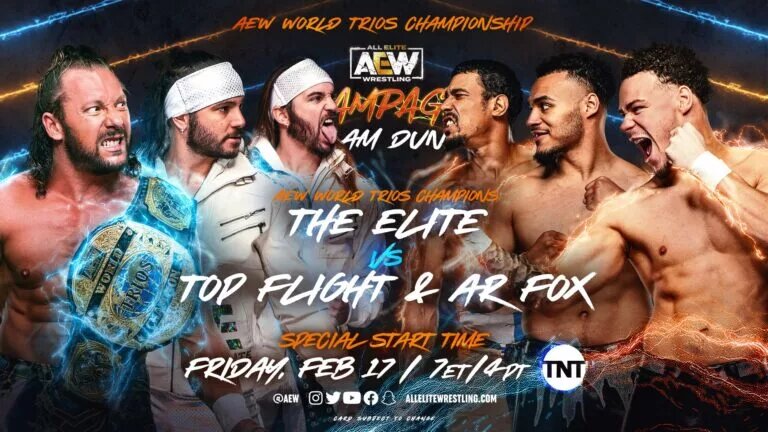 The Elite vs AR Fox and Top Flight | AEW Rampage