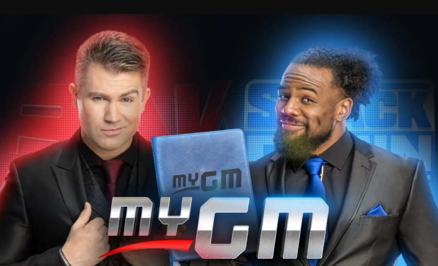 Tyler Breeze and Xavier Woods as playable characters in WWE2K23 MyGM mode
