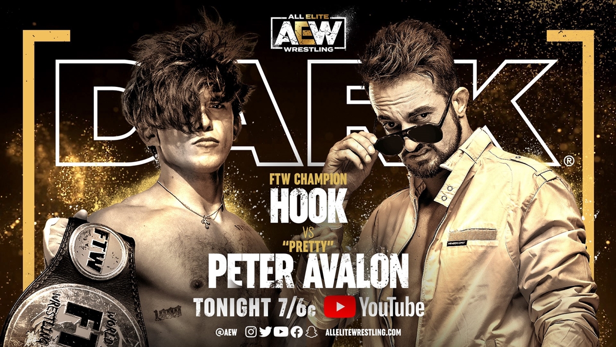 AEW Dark Card - HOOK vs Peter Avalon card