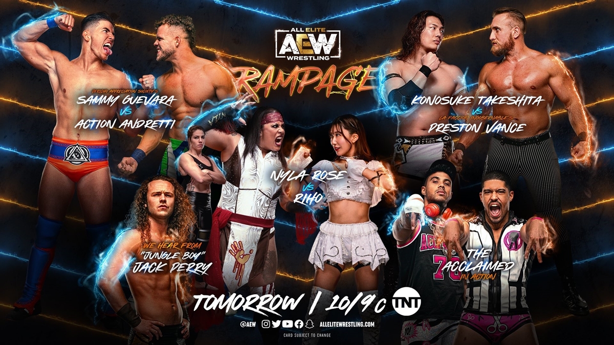 AEW Rampage Card graphic