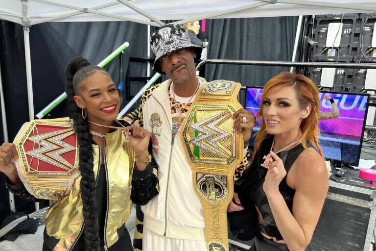 Bianca Belair, Snoop Dogg, Becky Lynch
