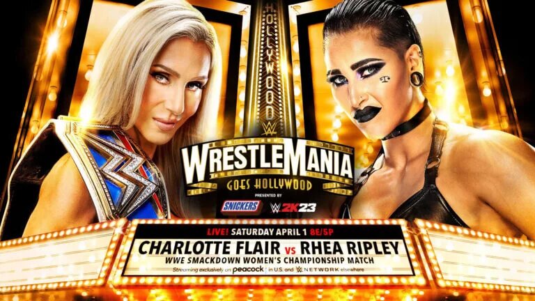 Charlotte Flair vs Rhea Ripley | WrestleMania 39 Night 1