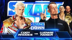 Cody Rhodes competes against Ludwig Kaiser on Friday Night SmackDown