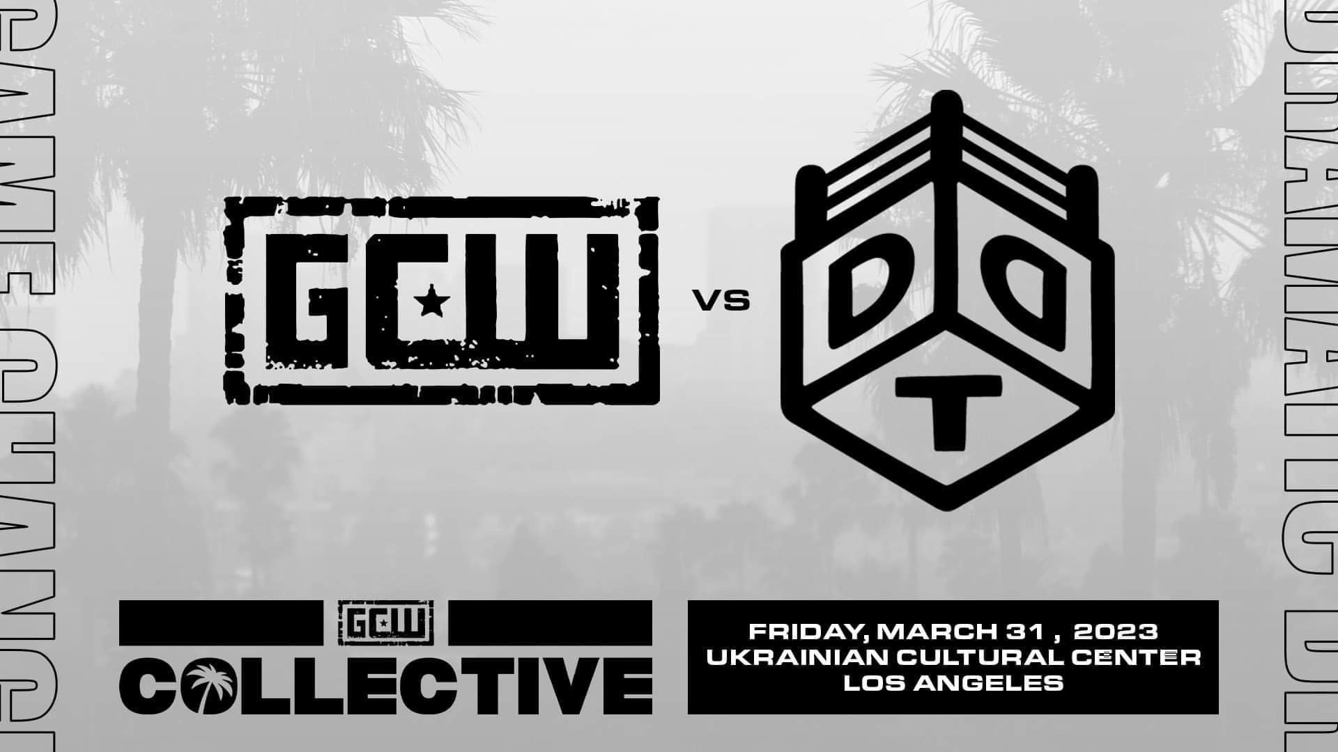 GCW vs DDT: The Collective 2023 Show Graphic