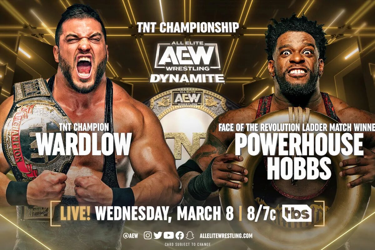 aew dynamite card