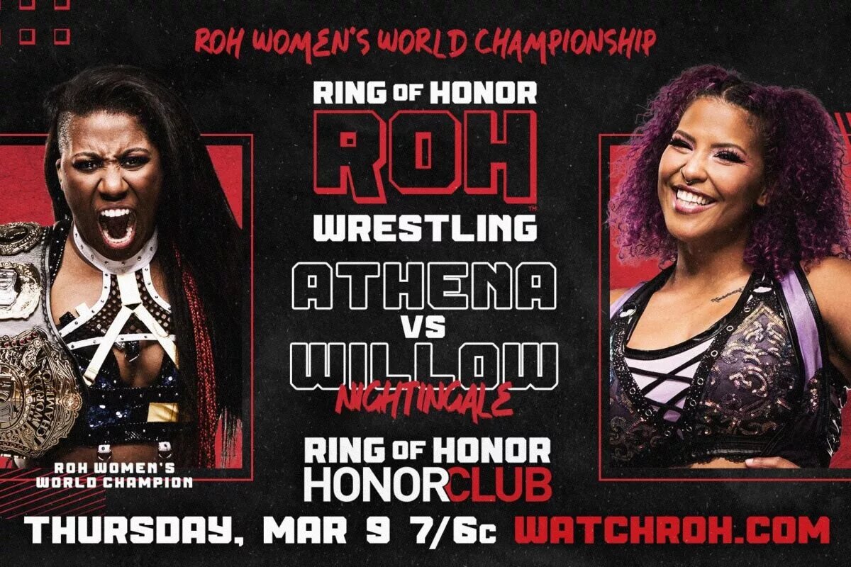 ROH TV card Results