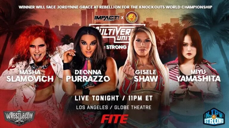 Deonna Purrazzo Rebellion: Multiverse United Match Graphic