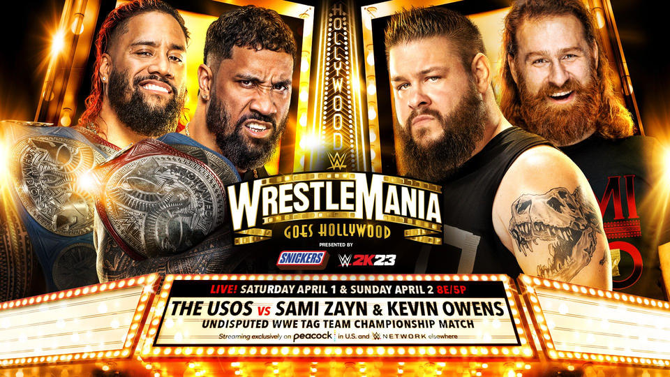 The Usos vs Kevin Owens Sami Zayn | WrestleMania 39