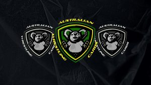 Australian Wrestling cards logo