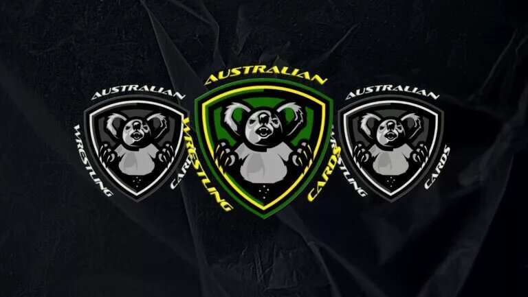 Australian Wrestling cards logo