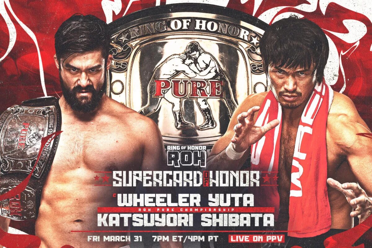 Katsuyori Shibata: Shibata vs Yuta Match Graphic