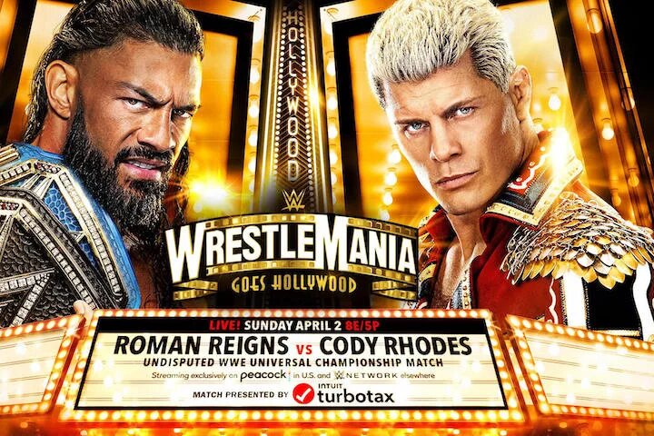 Cody Rhodes Wins at Wrestlemania 39: Match Graphic
