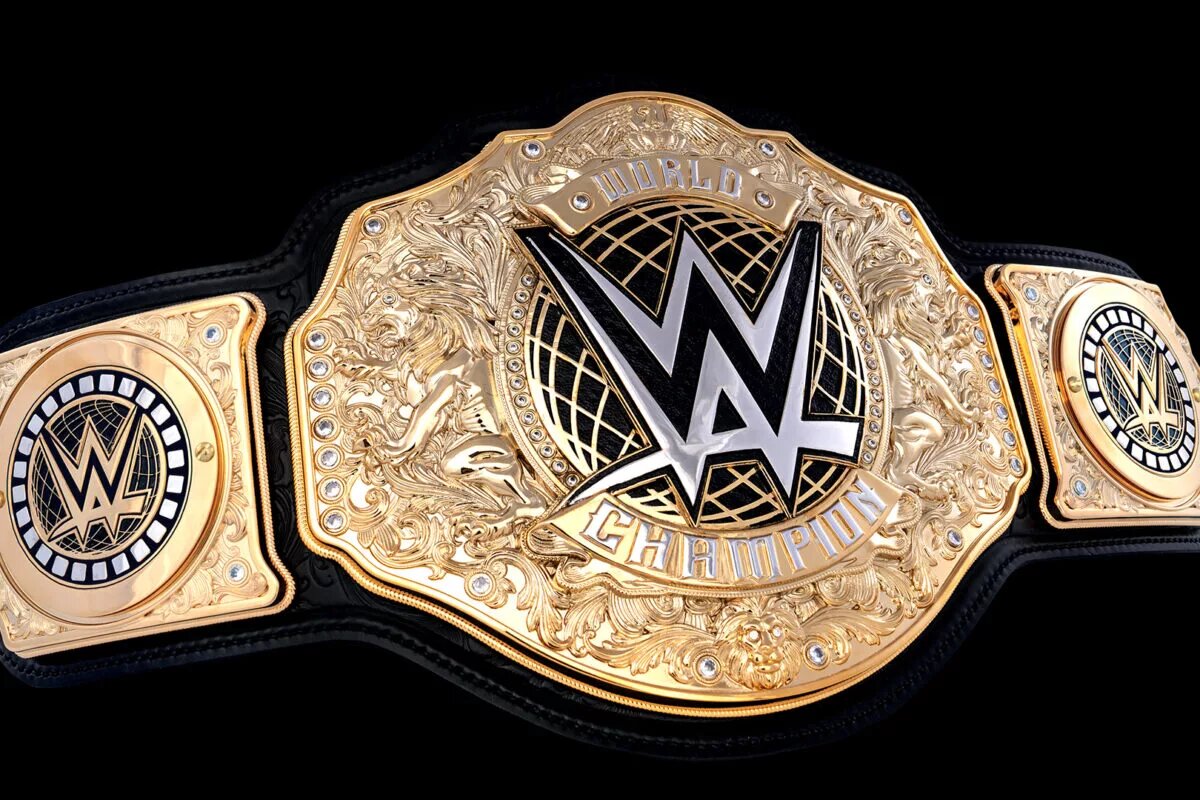 WWE World Heavyweight Championship : new designed title belt