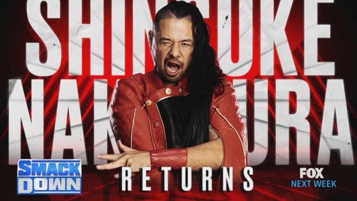 Shinsuke Nakamura returns to SmackDown