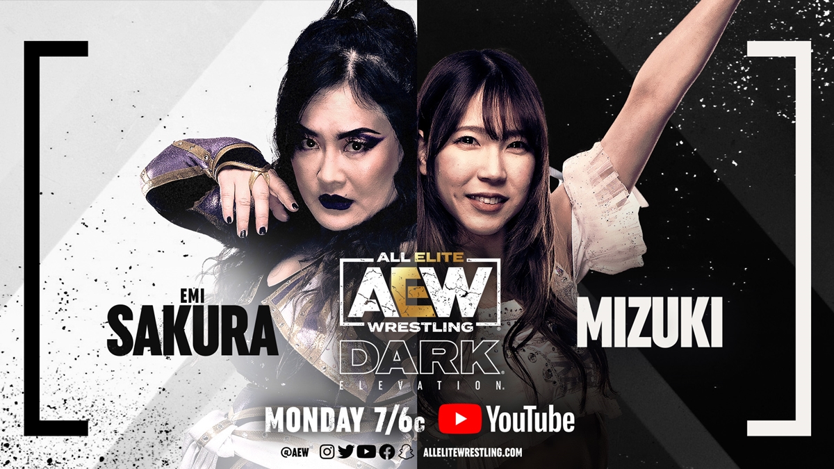 AEW Dark Elevation graphic - Mizuki vs Emi Sakura
