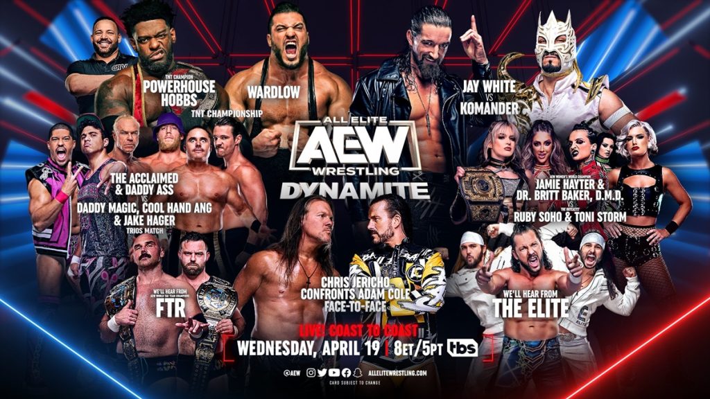 Aew Dynamite Card Tonight 41923 Full Preview