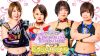 MIRAI, Ami Sorei, Mai Sakurai and Waka Tsukiyama on a poster for the Cinderella Tournament final