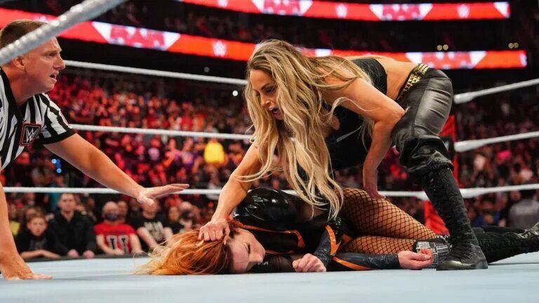 Trish Stratus Heel Turn on Becky Lynch