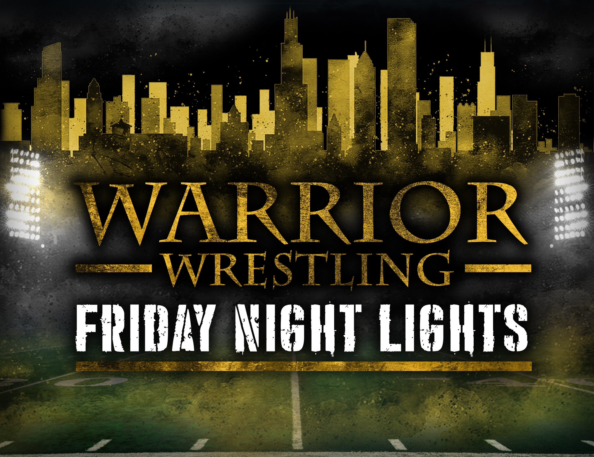 Warrior Wrestling Friday Night Lights logo